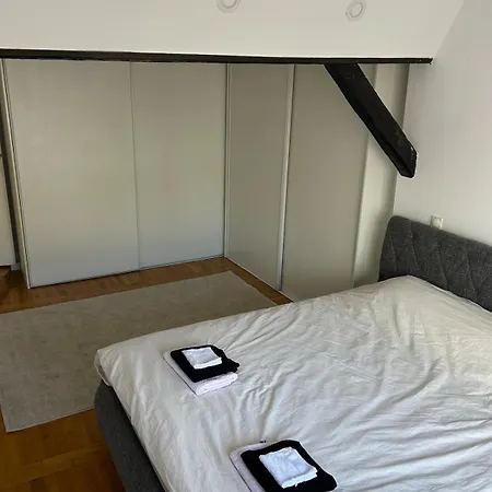 The Warmth Of A With A Fireplace In The Very Center Of Apartman Sarajevo